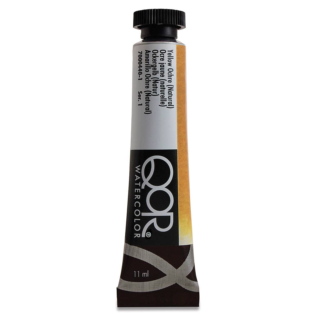 QoR Modern Watercolors - Yellow Ochre (Natural), 11 ml tube