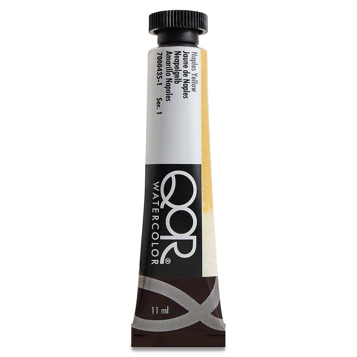 QoR Modern Watercolors - Naples Yellow, 11 ml tube