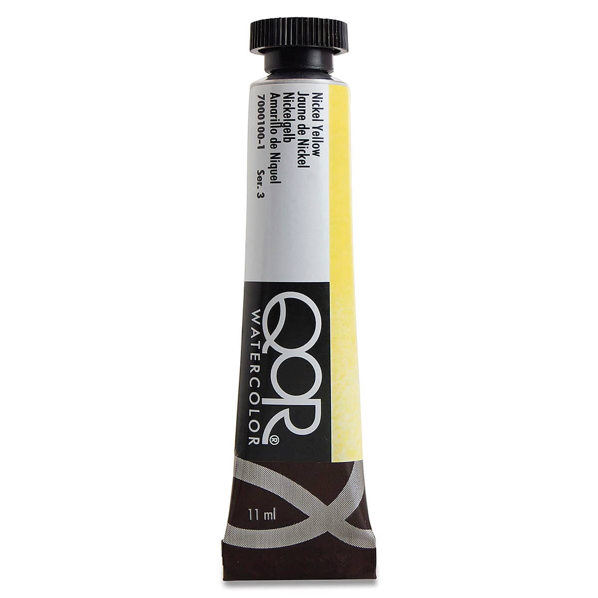QoR Modern Watercolors - Nickel Yellow, 11 ml tube