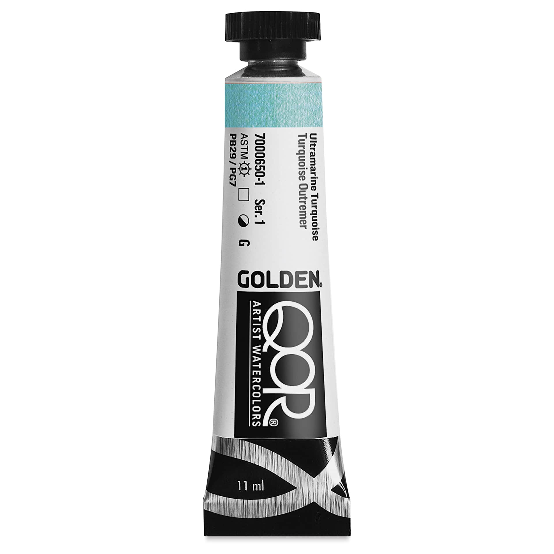 QoR Modern Watercolors - Ultramarine Turquoise, 11 ml tube