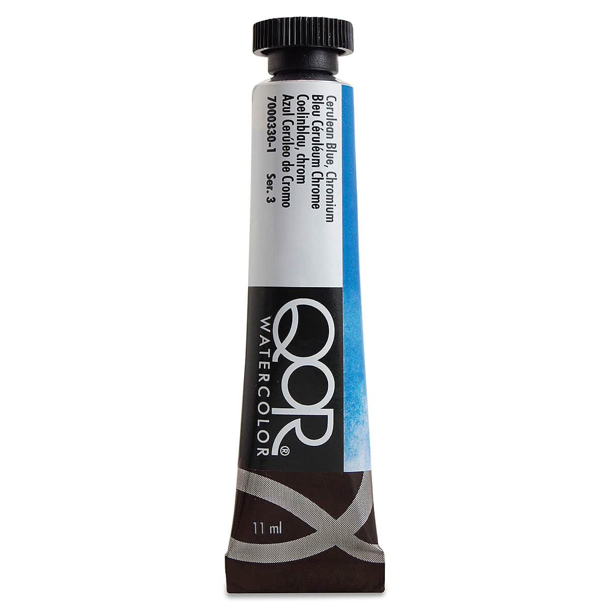QoR Modern Watercolors - Cerulean Blue, Chromium, 11 ml tube