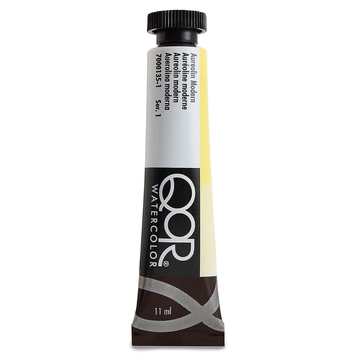 QoR Modern Watercolors - Aureolin Modern, 11 ml tube