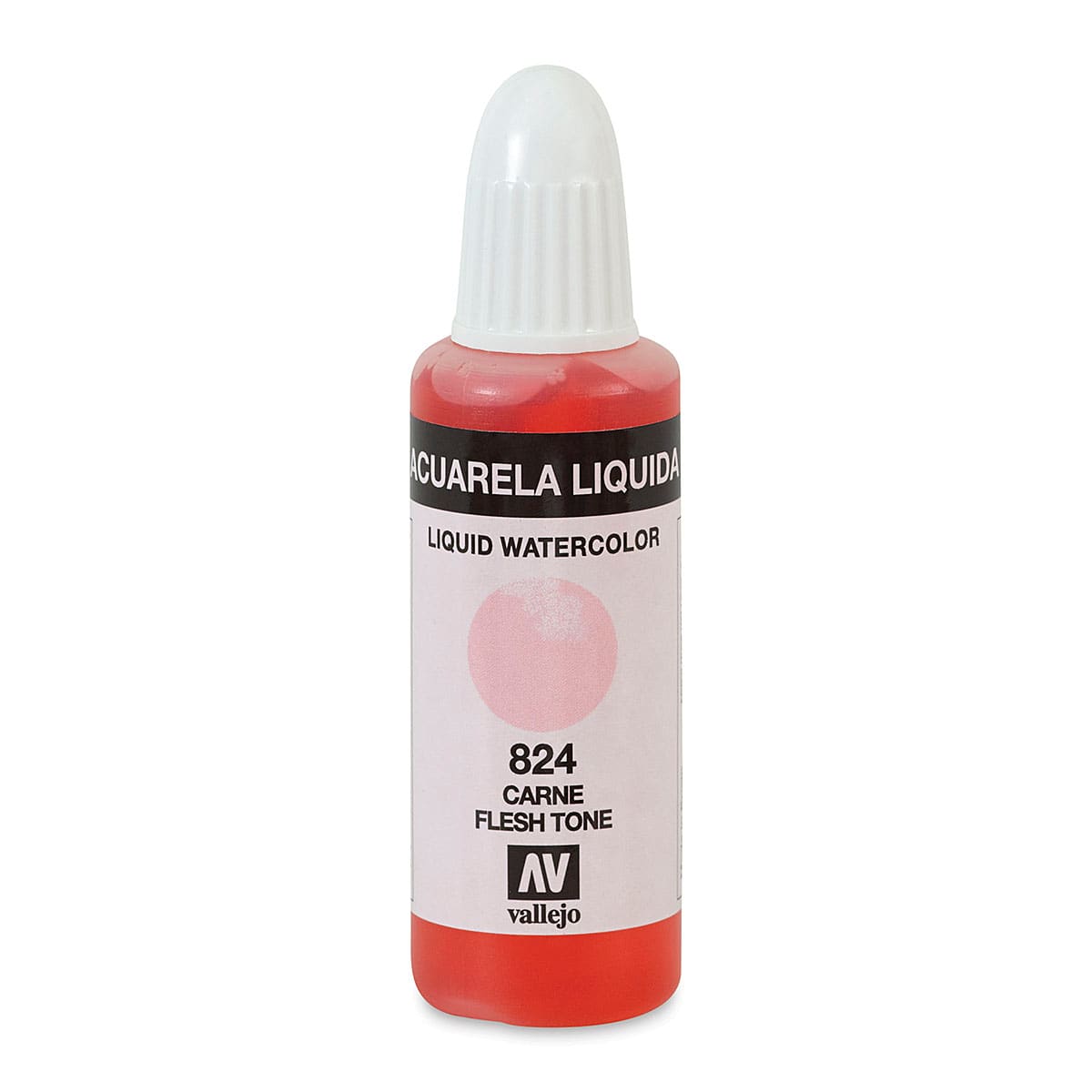 Vallejo Liquid Watercolor - Light Pink (Flesh Tone), 32 ml