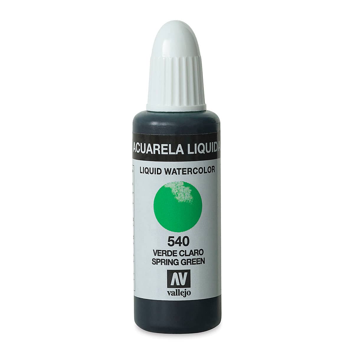 Vallejo Liquid Watercolor - Spring Green, 32 ml
