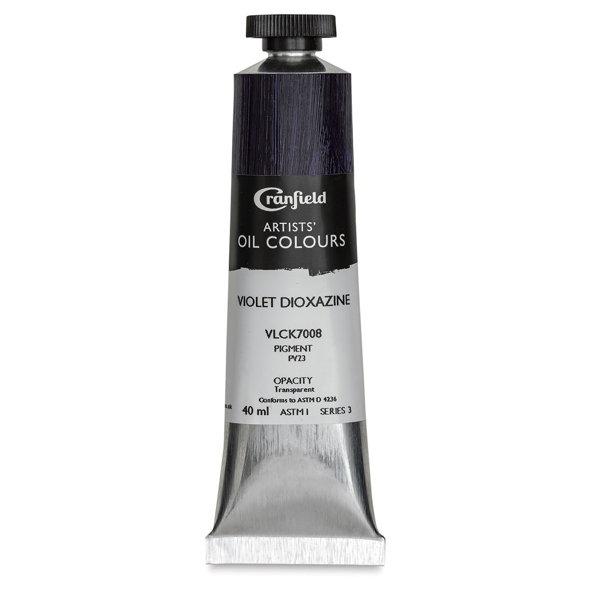 Cranfield Artists' Oils - Violet Dioxazine, 40 ml, Tube