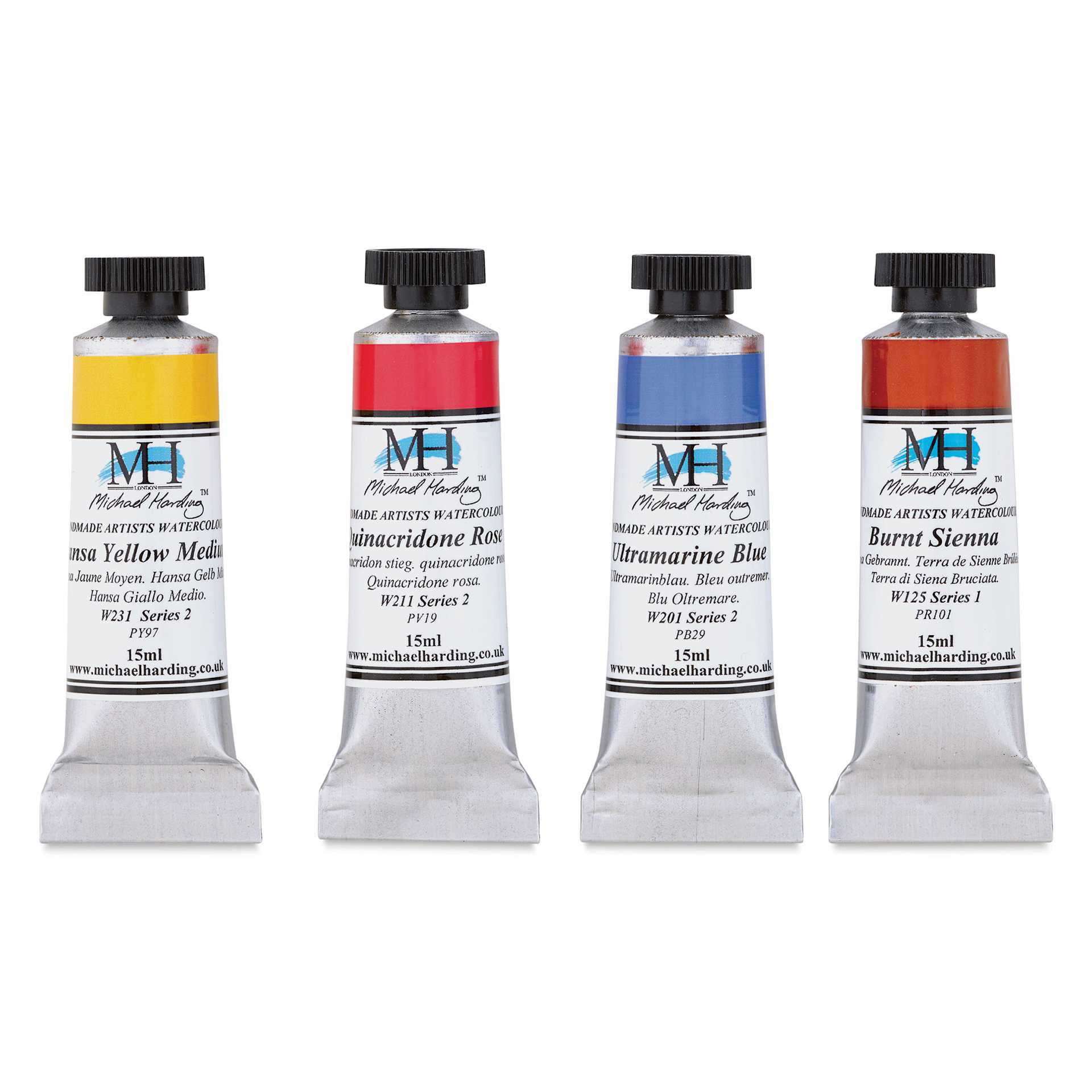 Michael Harding Artists Watercolors - Brienne Brown Intro, Set of 4, 15 ml Michael Harding Artists Watercolors - Brienne Brown Intro, Set of 4, 15 ml