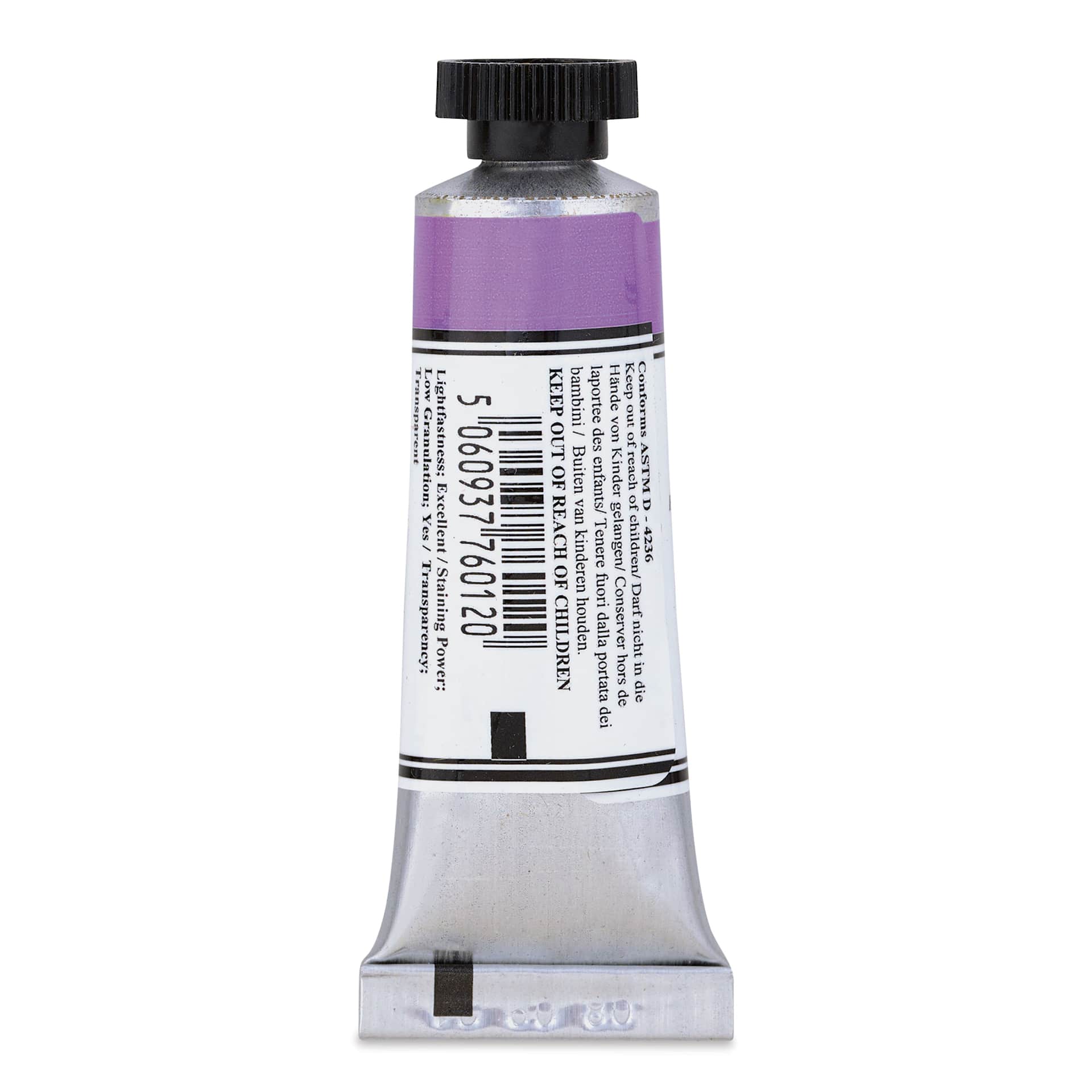 Michael Harding Artists Watercolor - Ultramarine Violet, 15 ml back