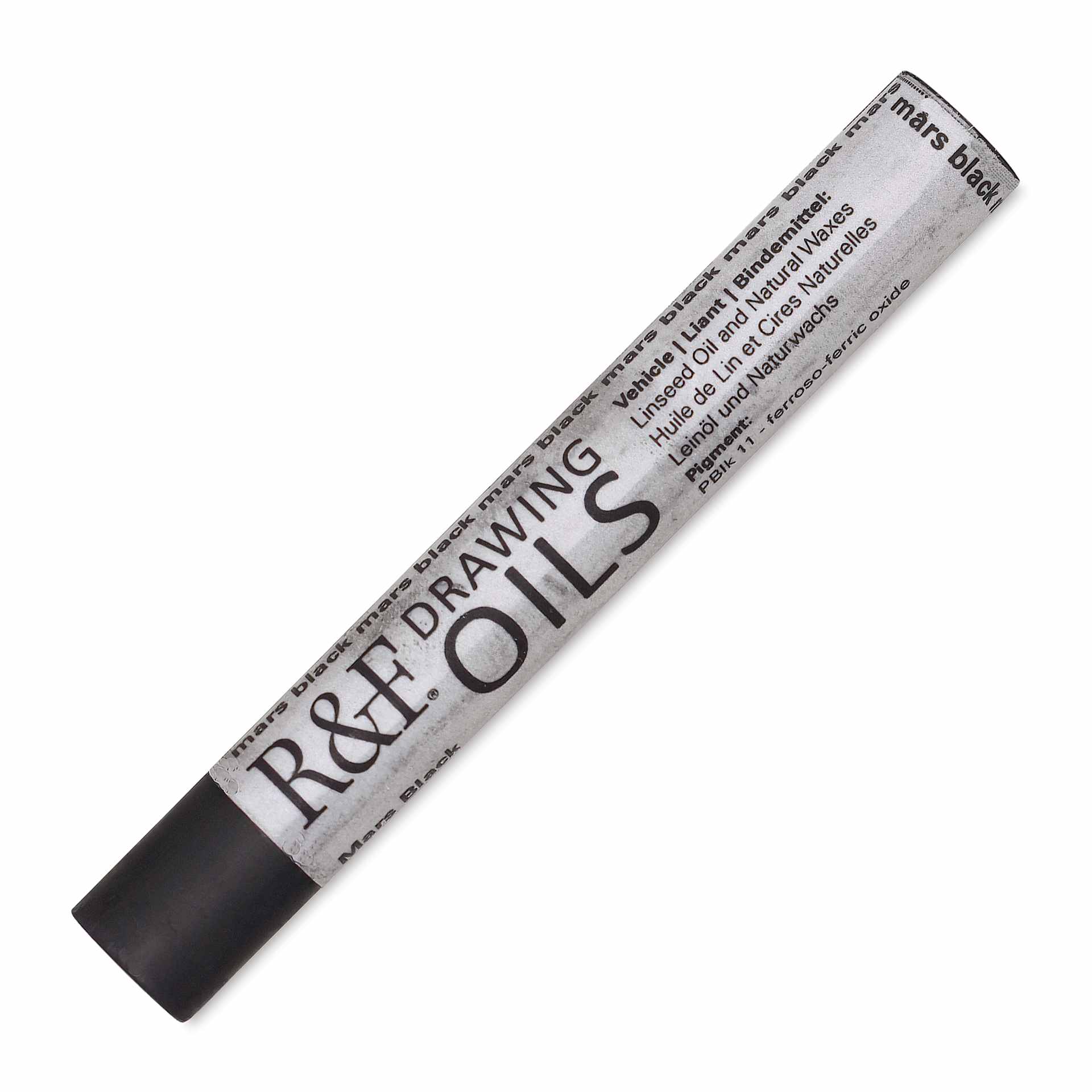 R&F Drawing Oil Stick - Mars Black, 12 ml