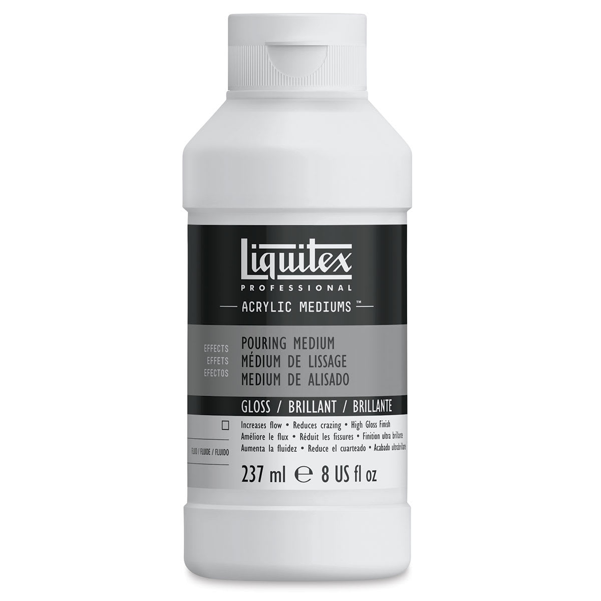 Liquitex Effects Pouring Medium - Gloss, 8 oz bottle Liquitex Effects Pouring Medium - Gloss, 8 oz bottle