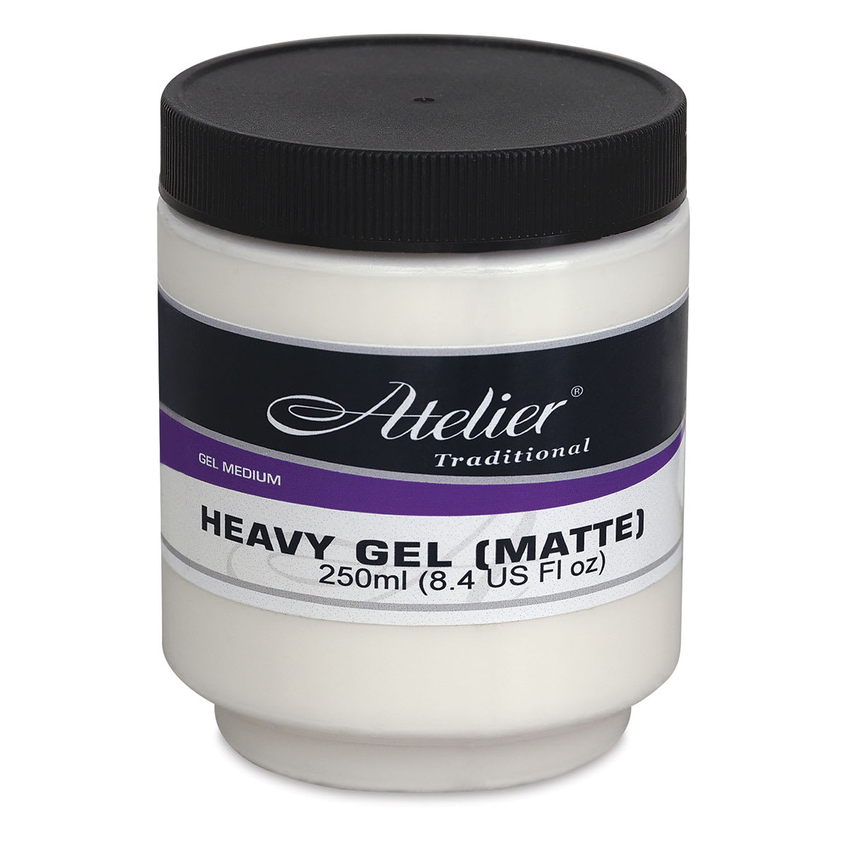 Chroma Atelier Heavy Gel - Front of 250 ml Matte Jar