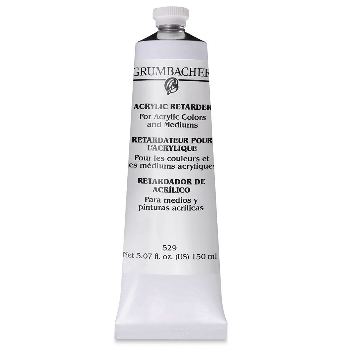 Grumbacher Artists' Acrylic Retarder - 5 oz. Tube shown upright