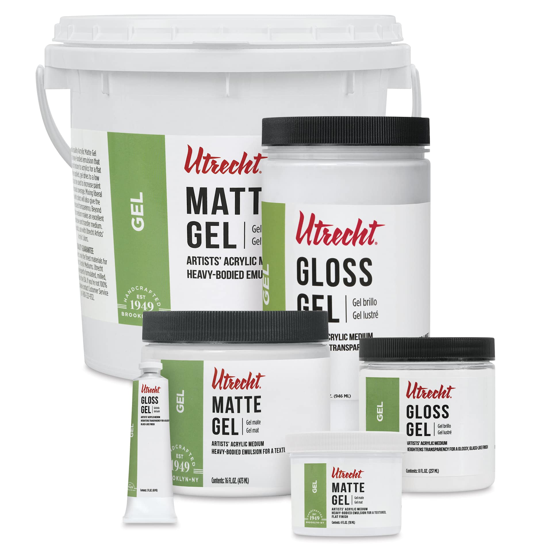 Utrecht Artists' Acrylic Gel Mediums Utrecht Artists' Acrylic Gel Mediums
