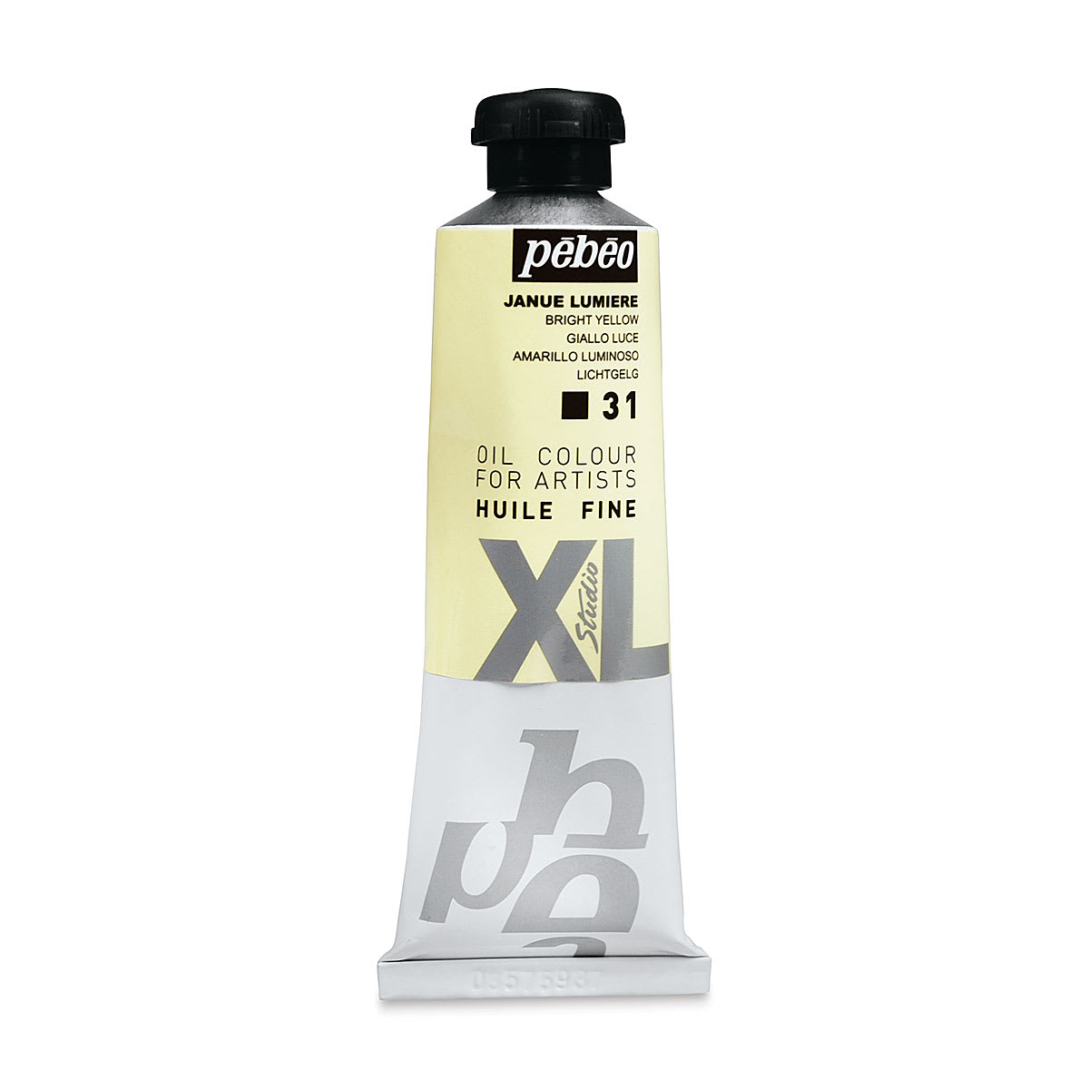 Pebeo XL Studio Oil Color - Bright Yellow, 37 ml tube