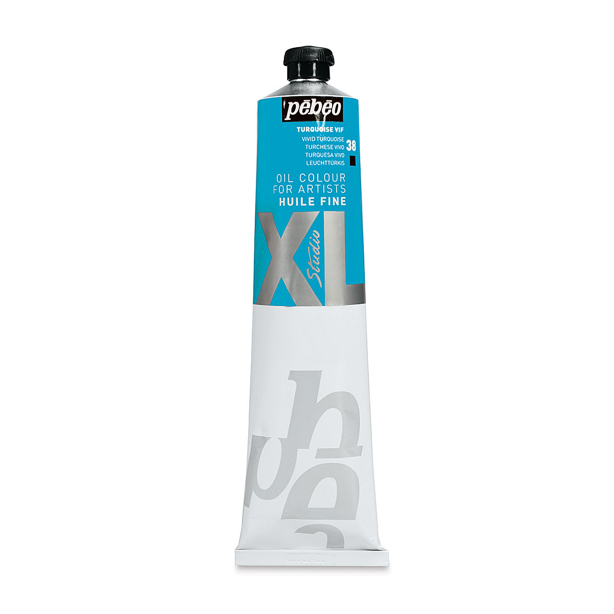 Pebeo XL Studio Oil Color - Vivid Turquoise, 200 ml tube