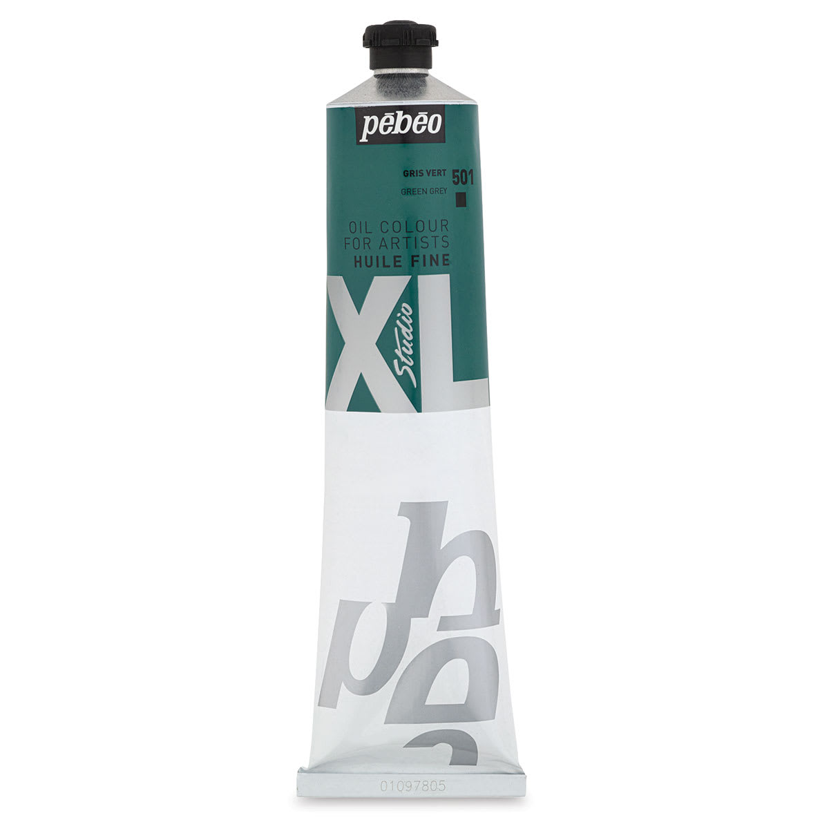 Pebeo XL Studio Oil Color - Green Grey, 200 ml, Tube