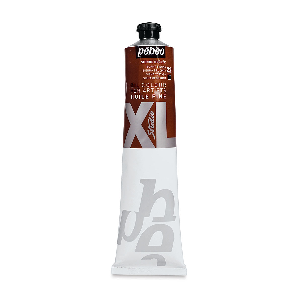 Pebeo XL Studio Oil Color - Burnt Sienna, 200 ml tube