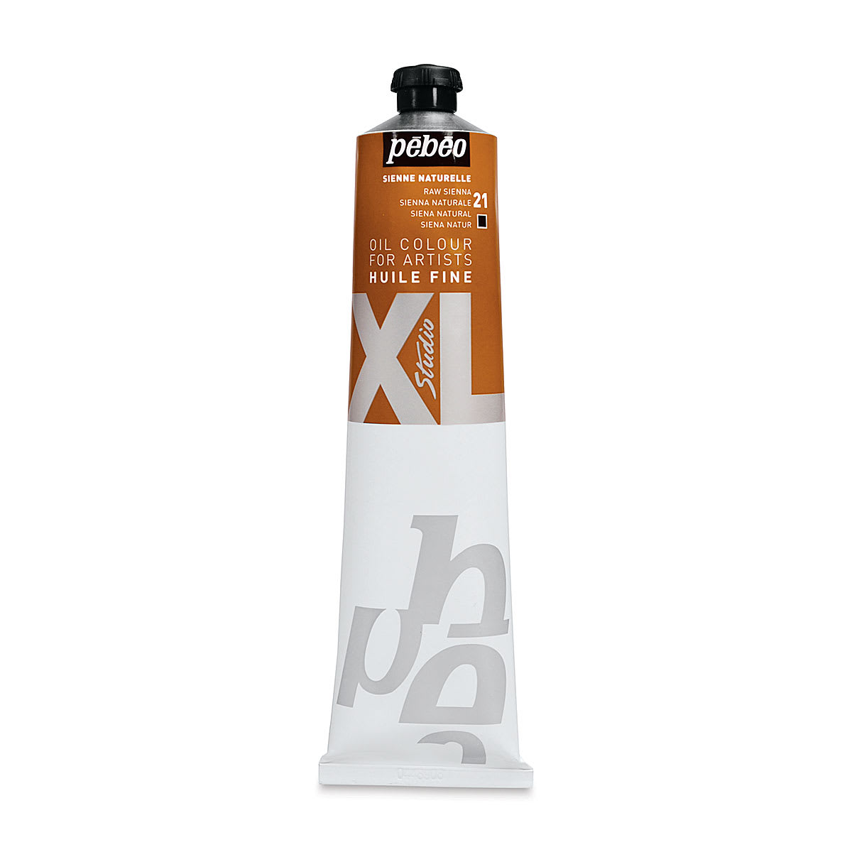 Pebeo XL Studio Oil Color - Raw Sienna, 200 ml tube
