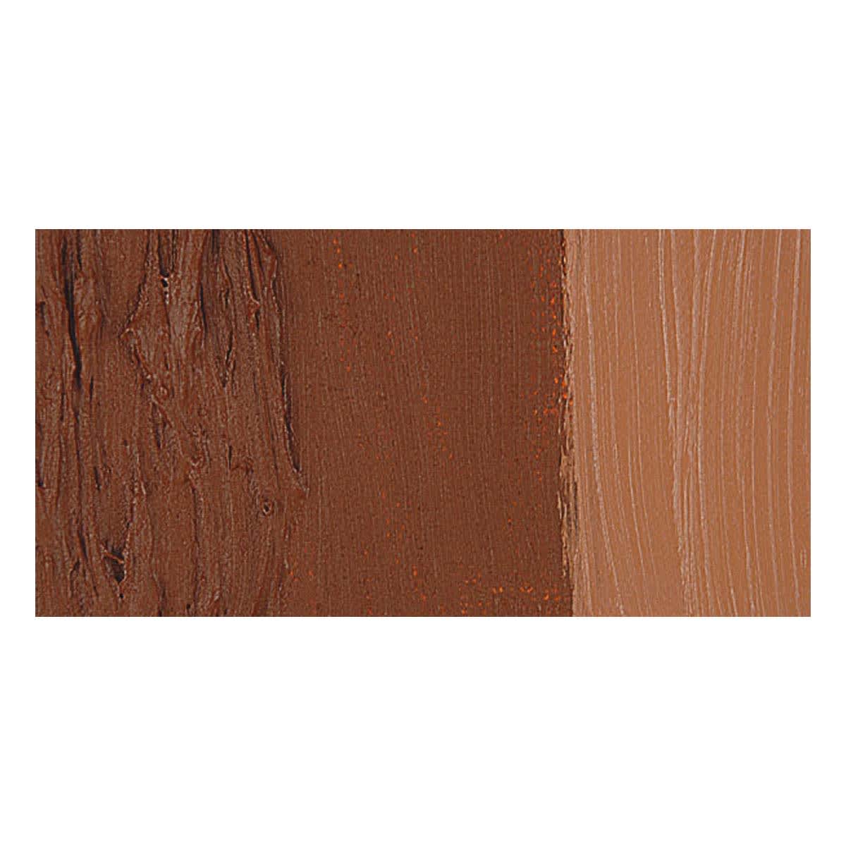 Maimeri Italian Natural Earth Oil Paint - Burnt Sienna swatch