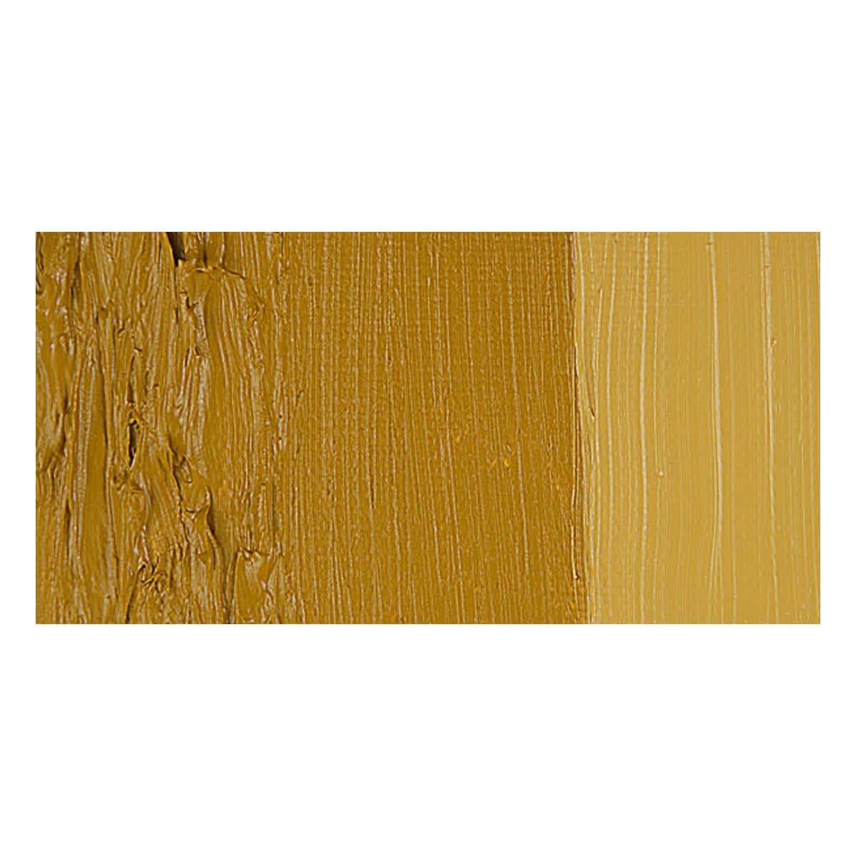 Maimeri Italian Natural Earth Oil Paint - Yellow Earth from Verona swatch