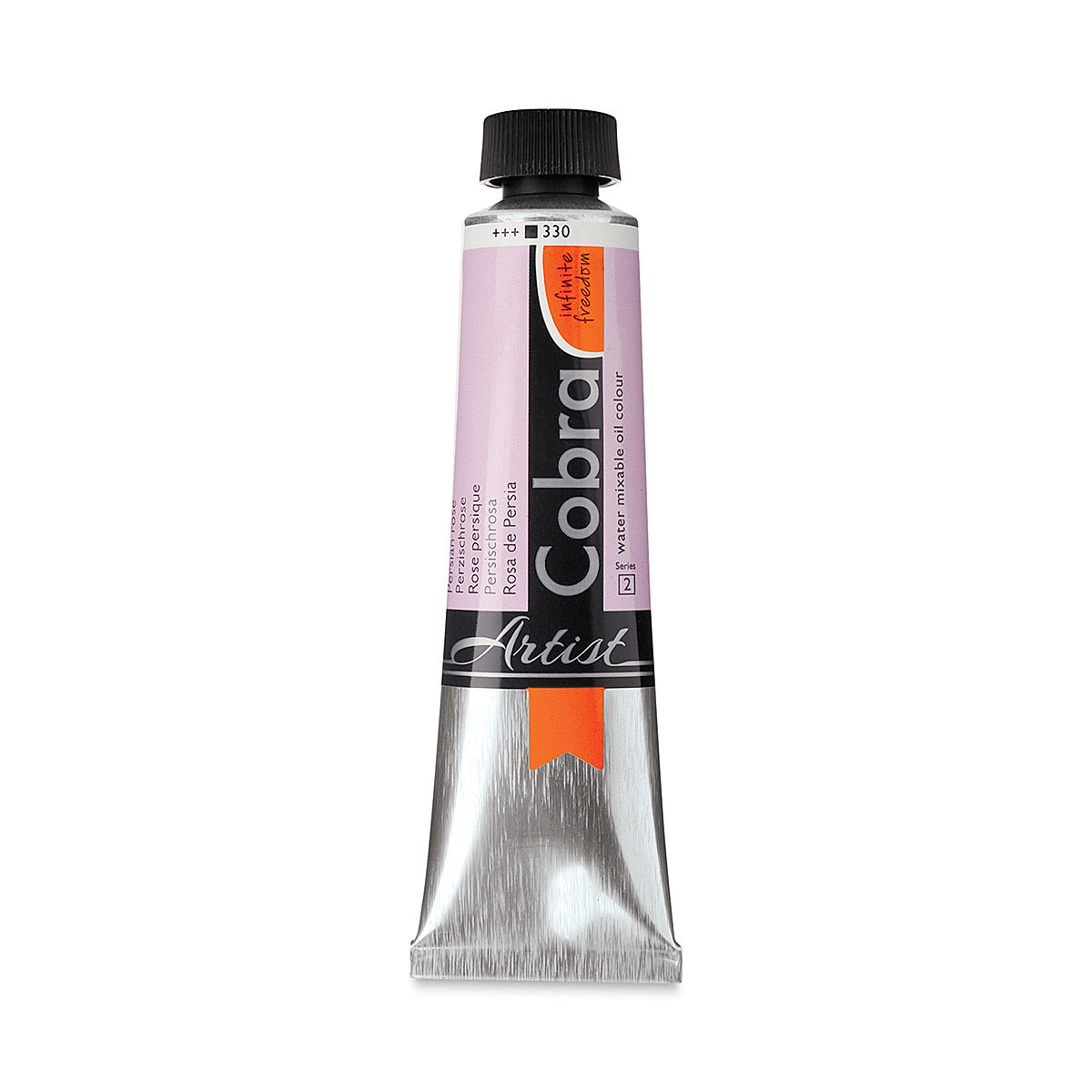 Cobra Artist Water Mixable Oil Paint - Persian Rose, 40 ml tube