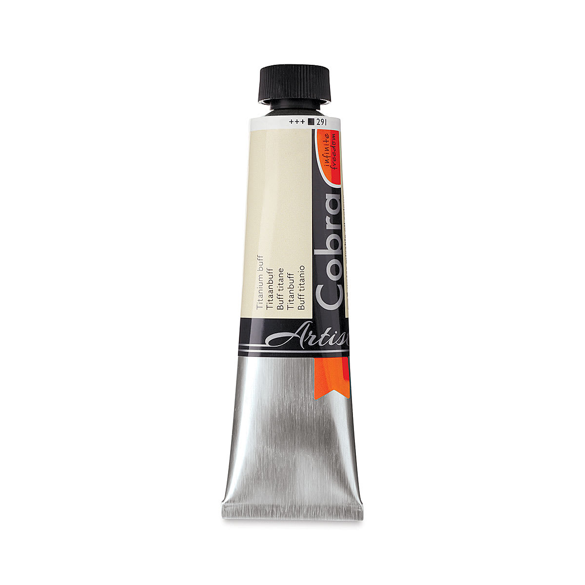 Cobra Artist Water Mixable Oil Paint - Titanium Buff, 40 ml tube