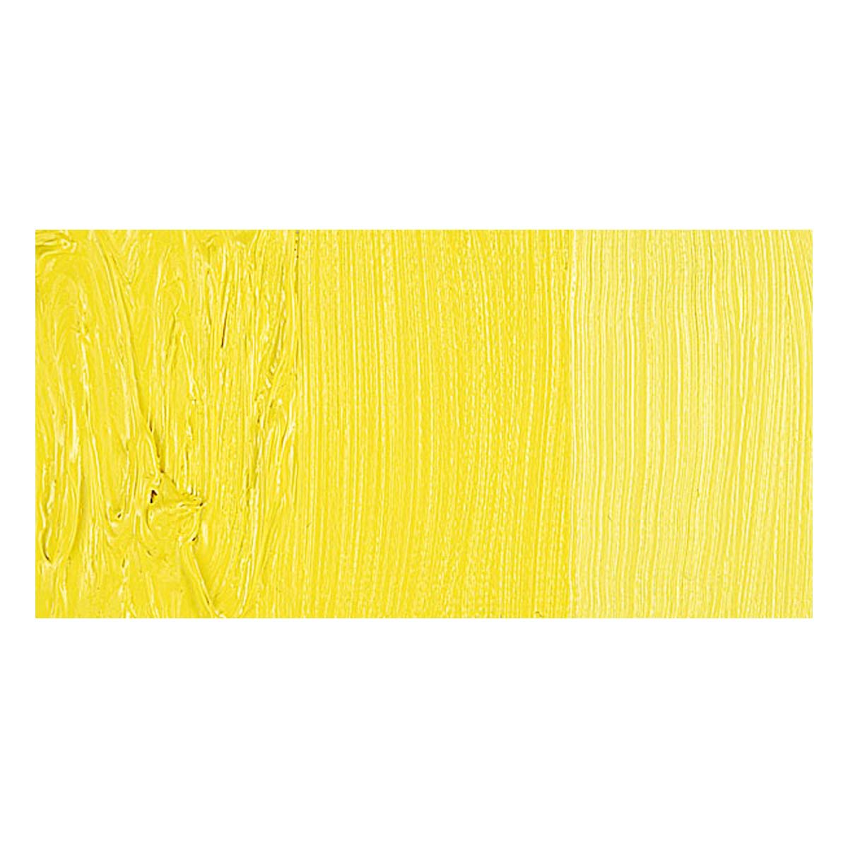 Royal Talens Cobra Water Mixable Oil Paint - Cadmium Yellow Lemon swatch