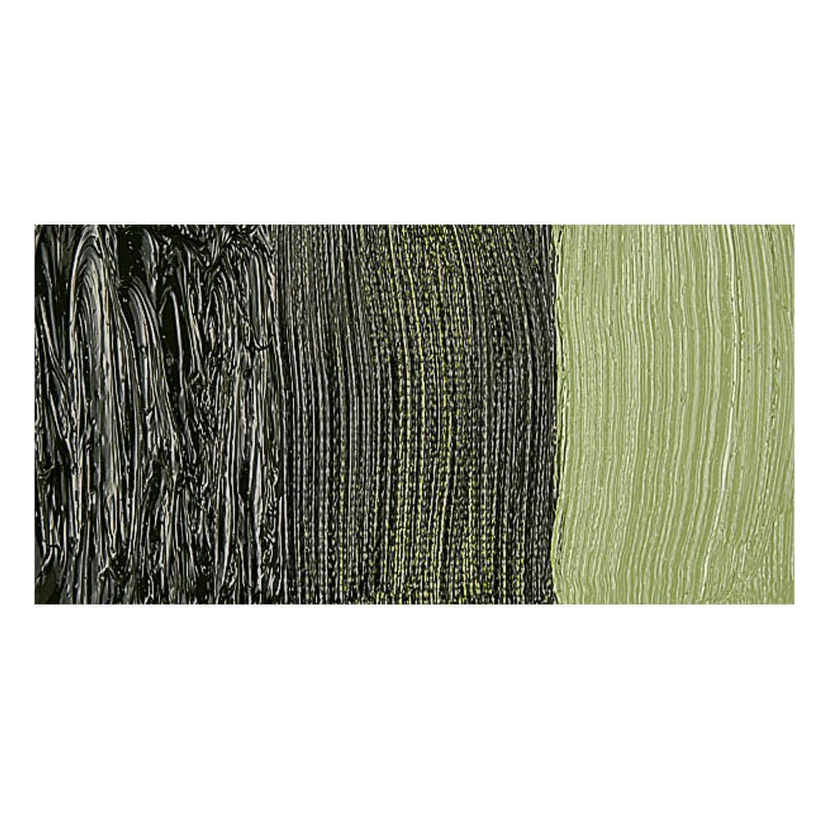 Royal Talens Cobra Water Mixable Oil Paint - Olive Green swatch