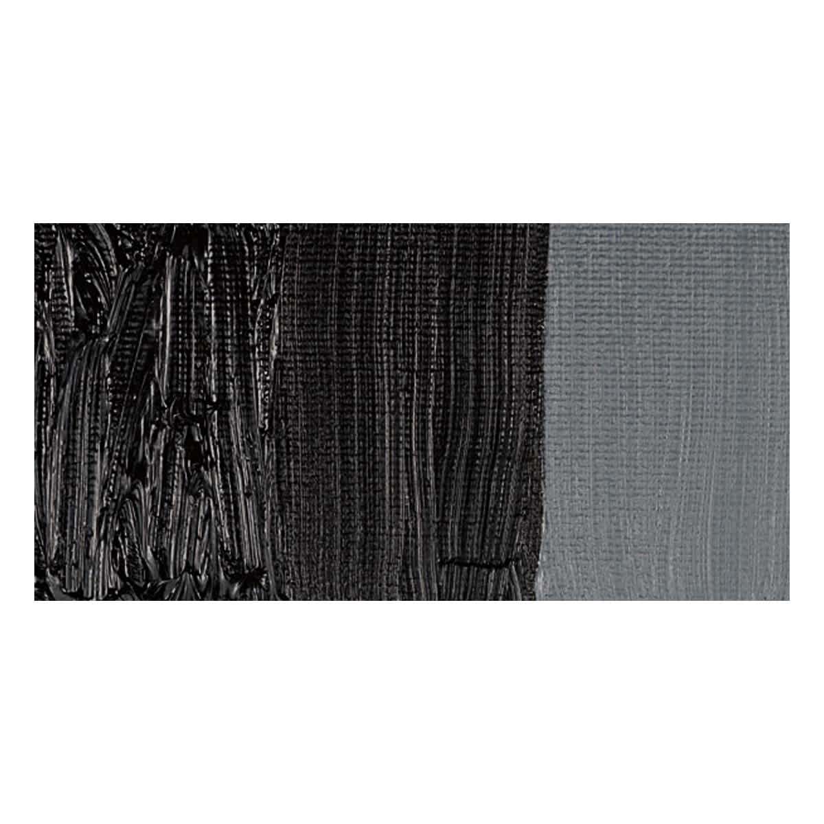 Royal Talens Cobra Study Water Mixable Oil Paint - Ivory Black swatch