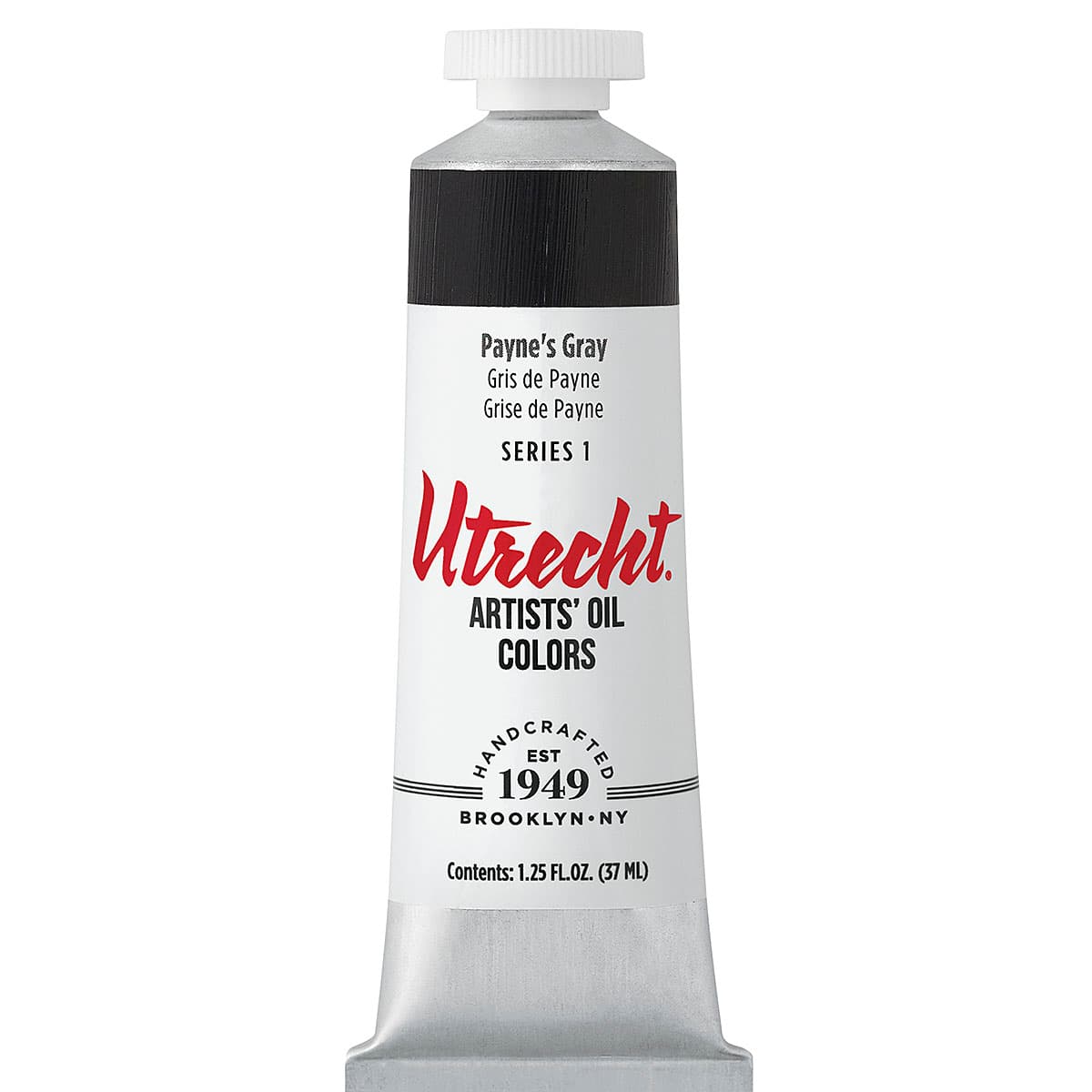 Utrecht Artists' Oil Paint - Payne's Gray, 37 ml tube