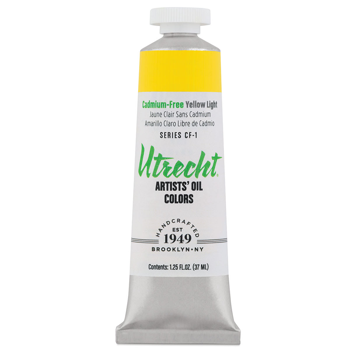 Utrecht Artists' Oil Paint - Cadmium-Free Yellow Light, 37 ml tube Utrecht Artists' Oil Paint - Cadmium-Free Yellow Light, 37 ml tube