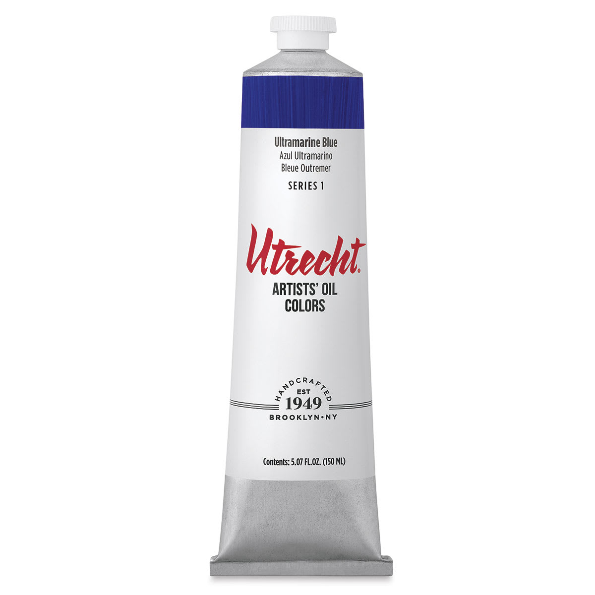 Utrecht Artists' Oil Paint - Ultramarine Blue, 150 ml tube