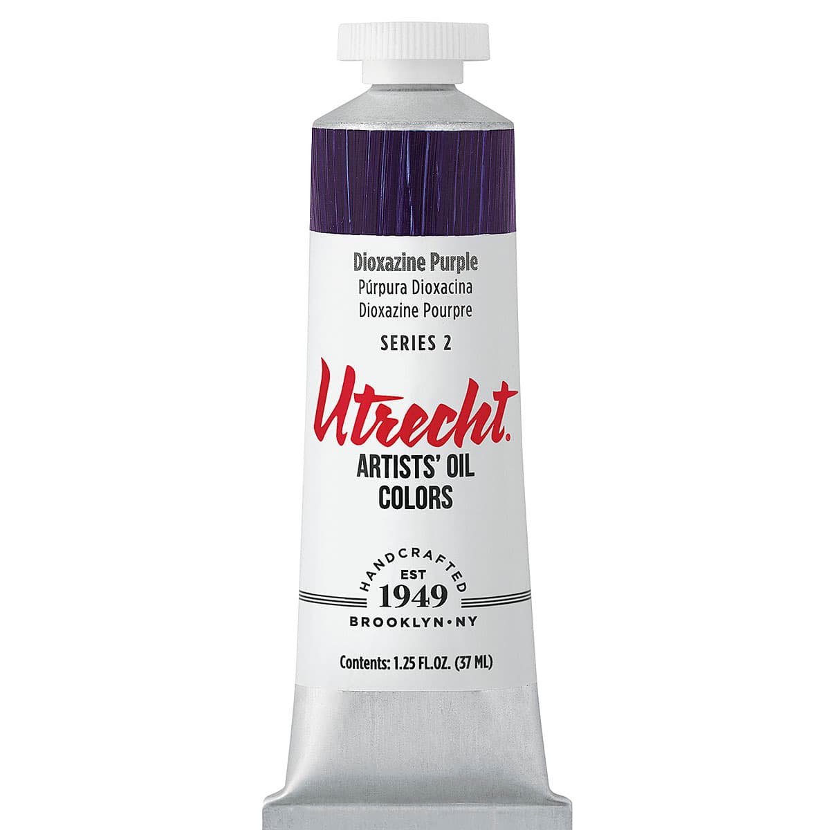 Utrecht Artists' Oil Paint - Dioxazine Purple, 37 ml tube