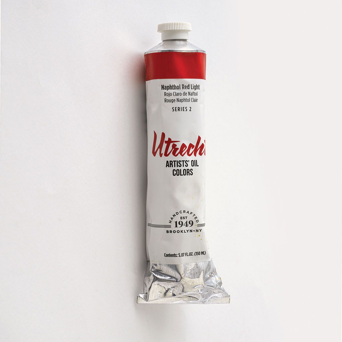 Utrecht Artists' Imperfect Oil Paint Tubes and Cans (Napthol Red Light, Tube)
