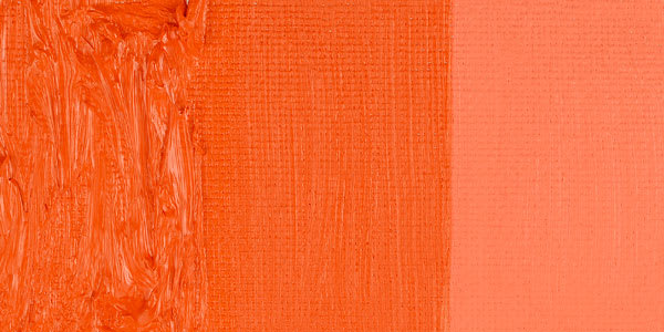 Utrecht Artists' Oil Paint - Cadmium Orange swatch