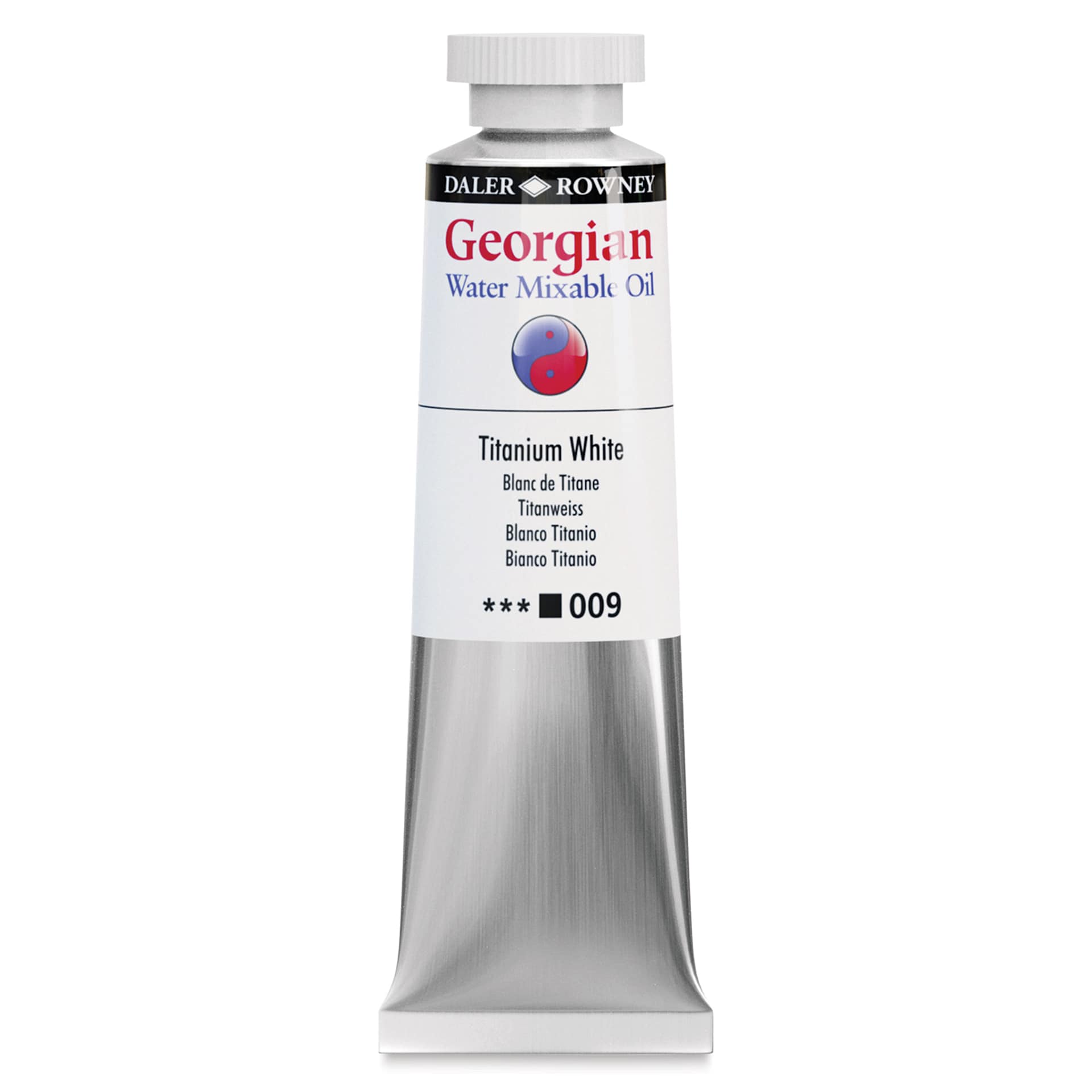 Georgian Water Mixable Oil - Titanium White, 37 ml