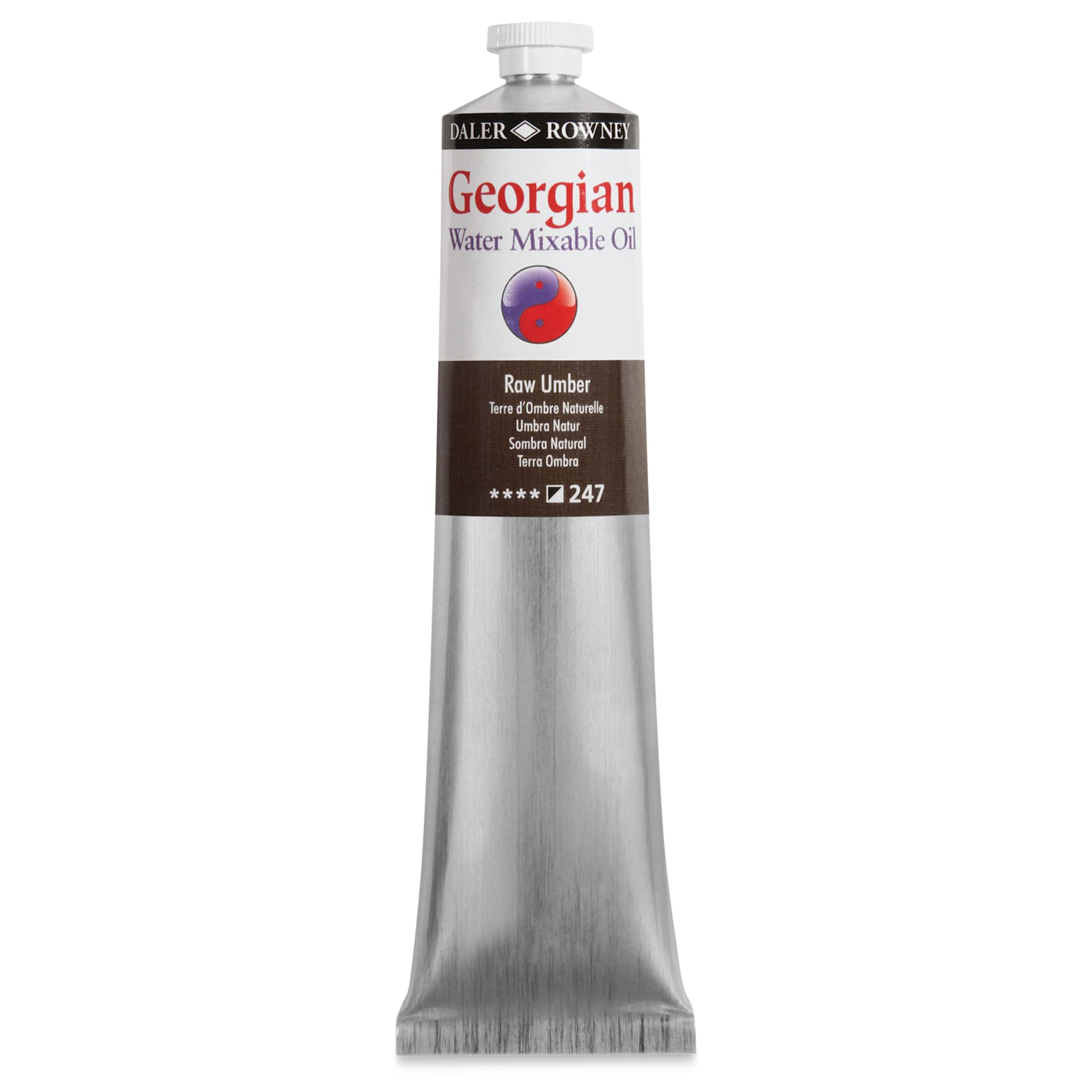Georgian Water Mixable Oil - Raw Umber, 200 ml