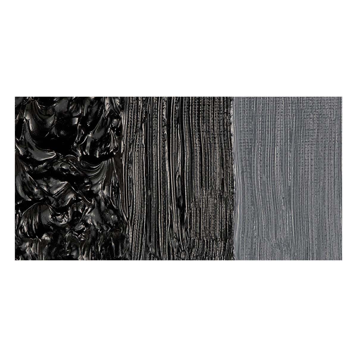 Daler-Rowney Georgian Water Mixable Oil Paint - Ivory Black swatch