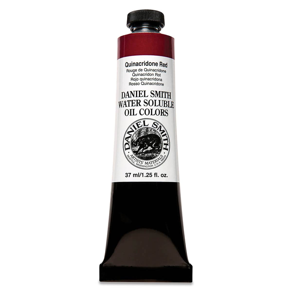 Daniel Smith Water-Soluble Oil - Quinacridone Red, 37 ml Tube