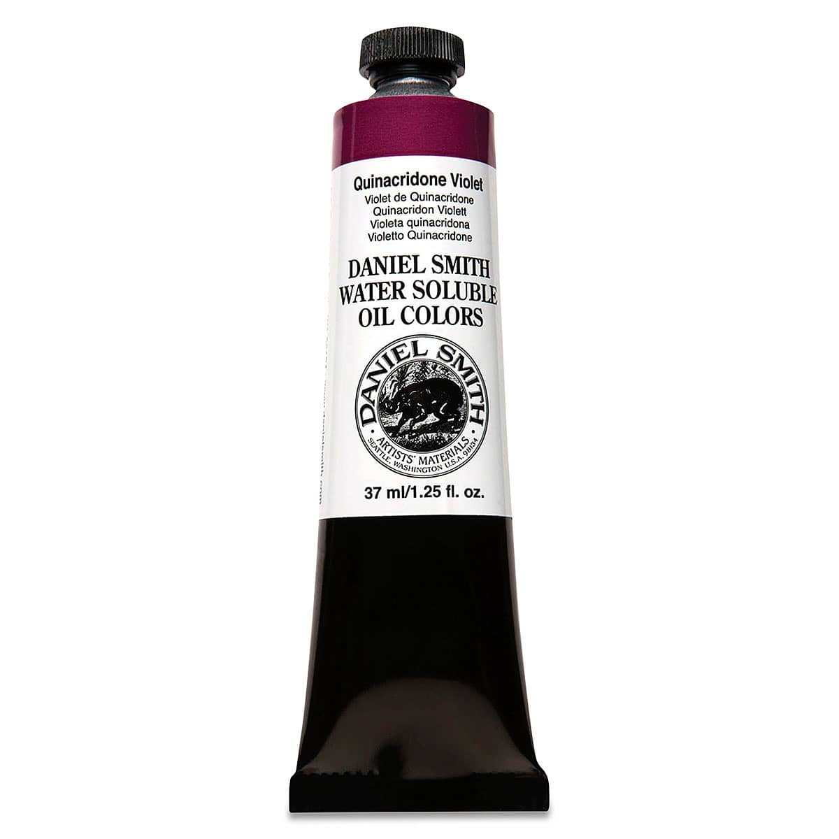 Daniel Smith Water-Soluble Oil - Quinacridone Violet, 37 ml Tube