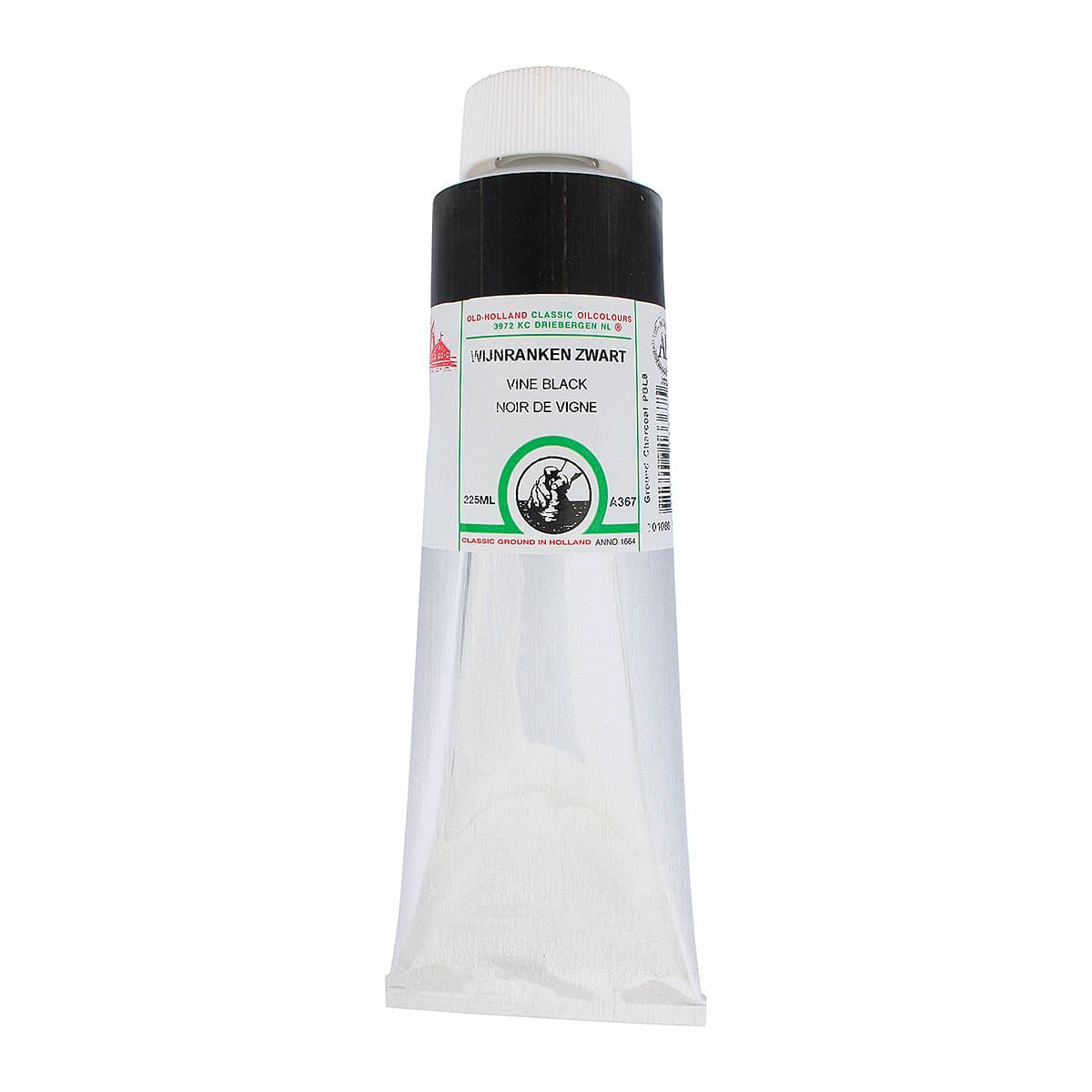 Old Holland Classic Oil Color - Vine Black, 225 ml tube