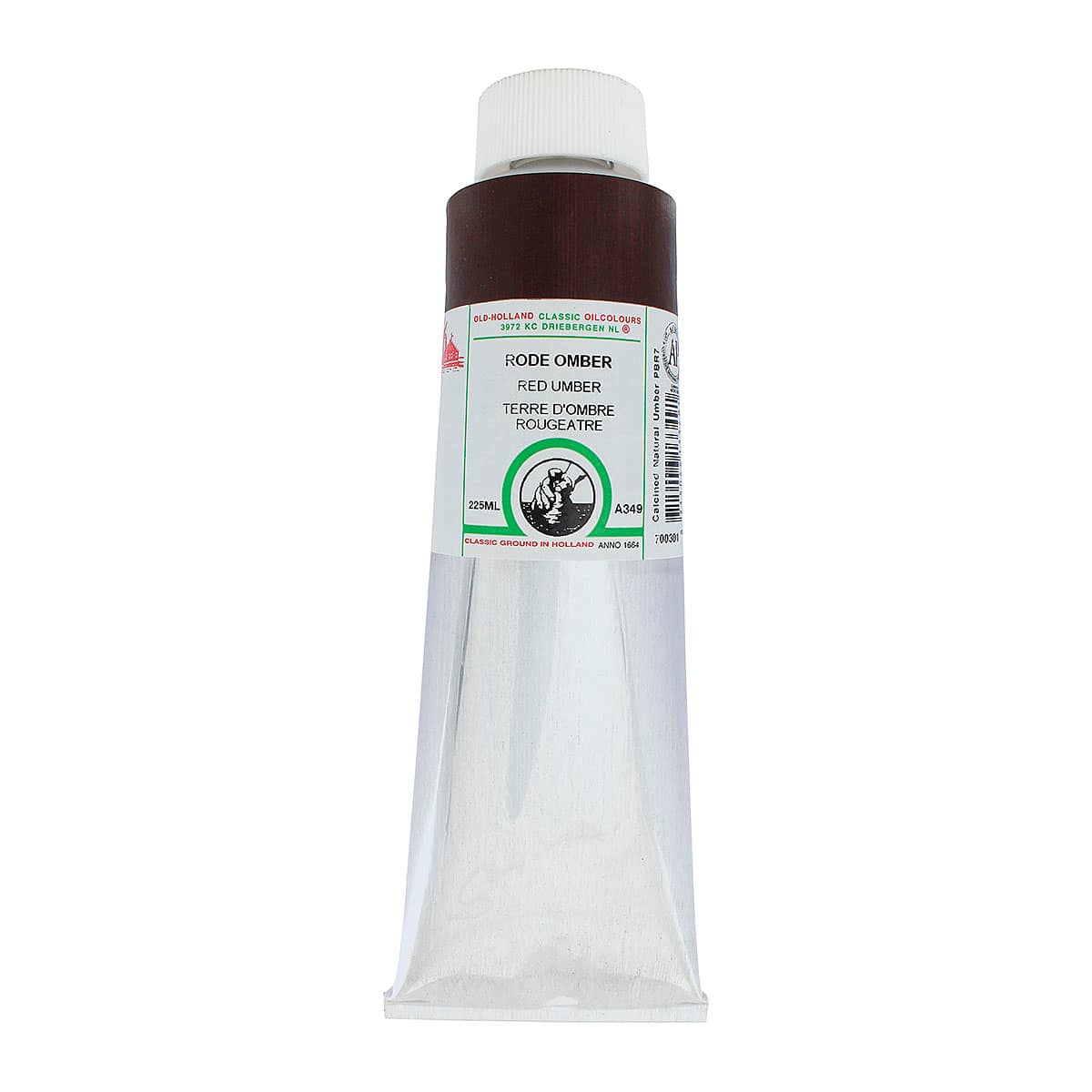 Old Holland Classic Oil Color - Red Umber, 225 ml tube