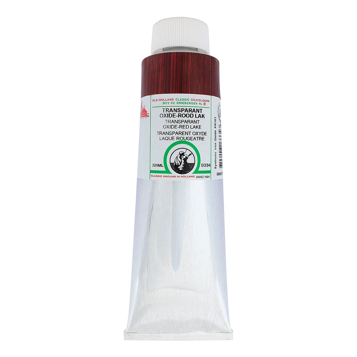 Old Holland Classic Oil Color - Transparent Oxide Red Lake, 225 ml tube