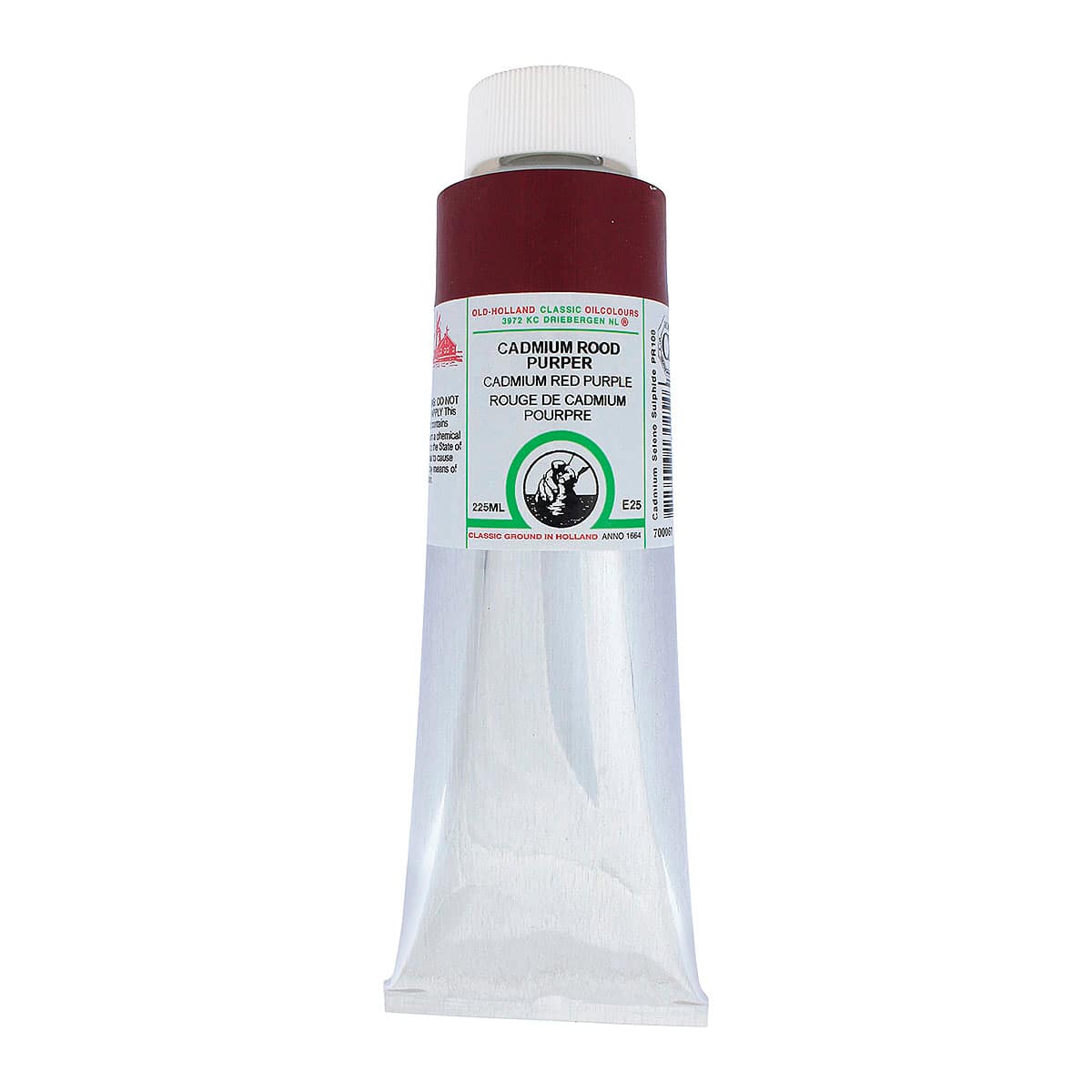 Old Holland Classic Oil Color - Cadmium Red Purple, 225 ml tube