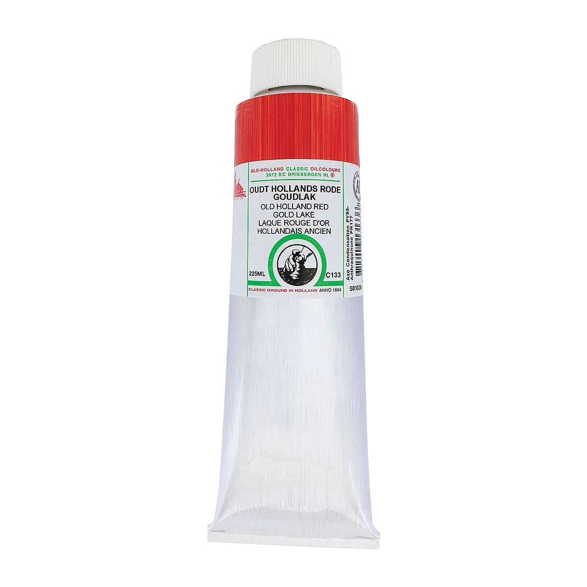 Old Holland Classic Oil Color - Old Holland Red Gold Lake, 225 ml tube