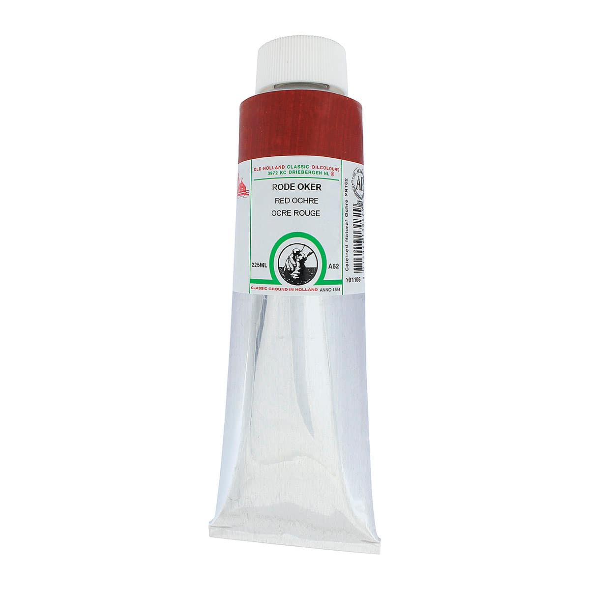 Old Holland Classic Oil Color - Red Ochre, 225 ml tube