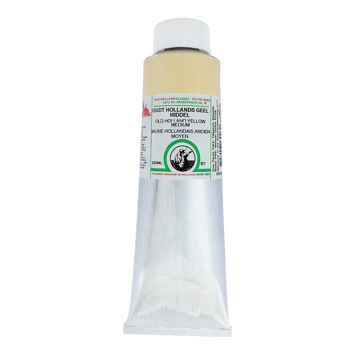 Old Holland Classic Oil Color - Old Holland Yellow Medium, 225 ml tube
