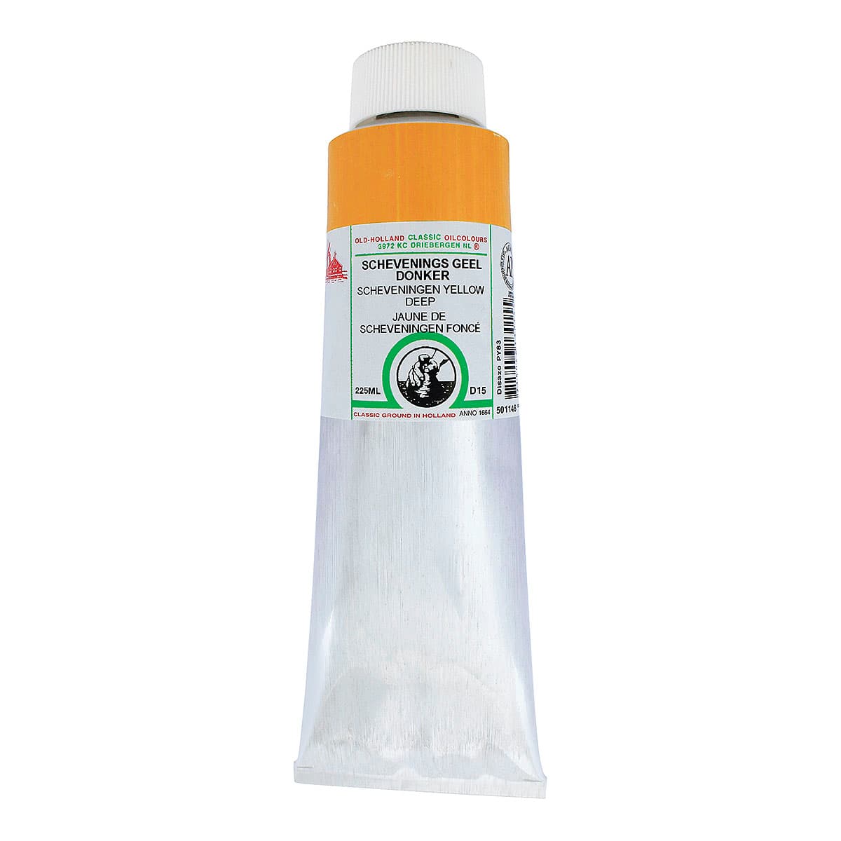 Old Holland Classic Oil Color - Scheveningen Yellow Deep, 225 ml tube