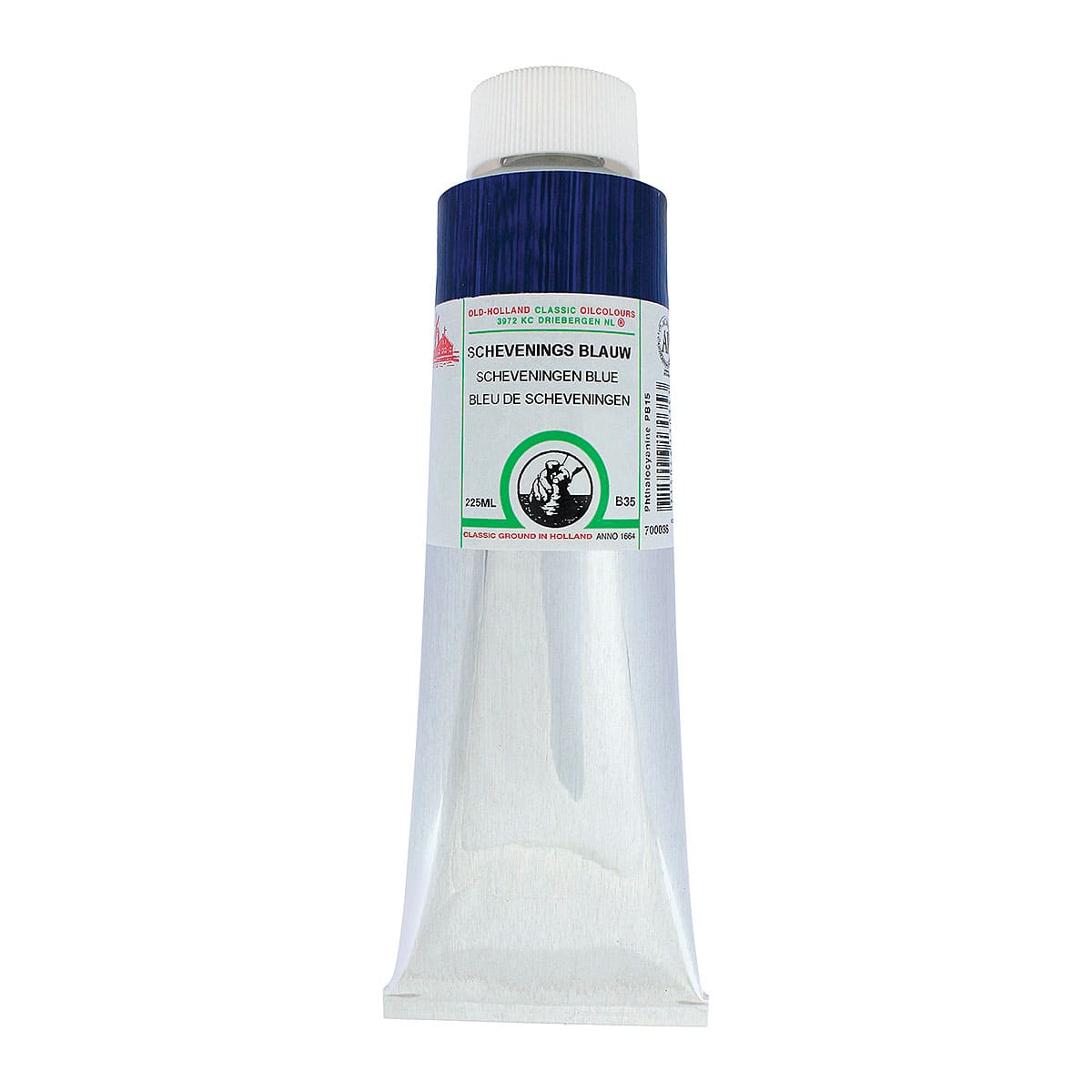 Old Holland Classic Oil Color - Scheveningen Blue, 225 ml tube