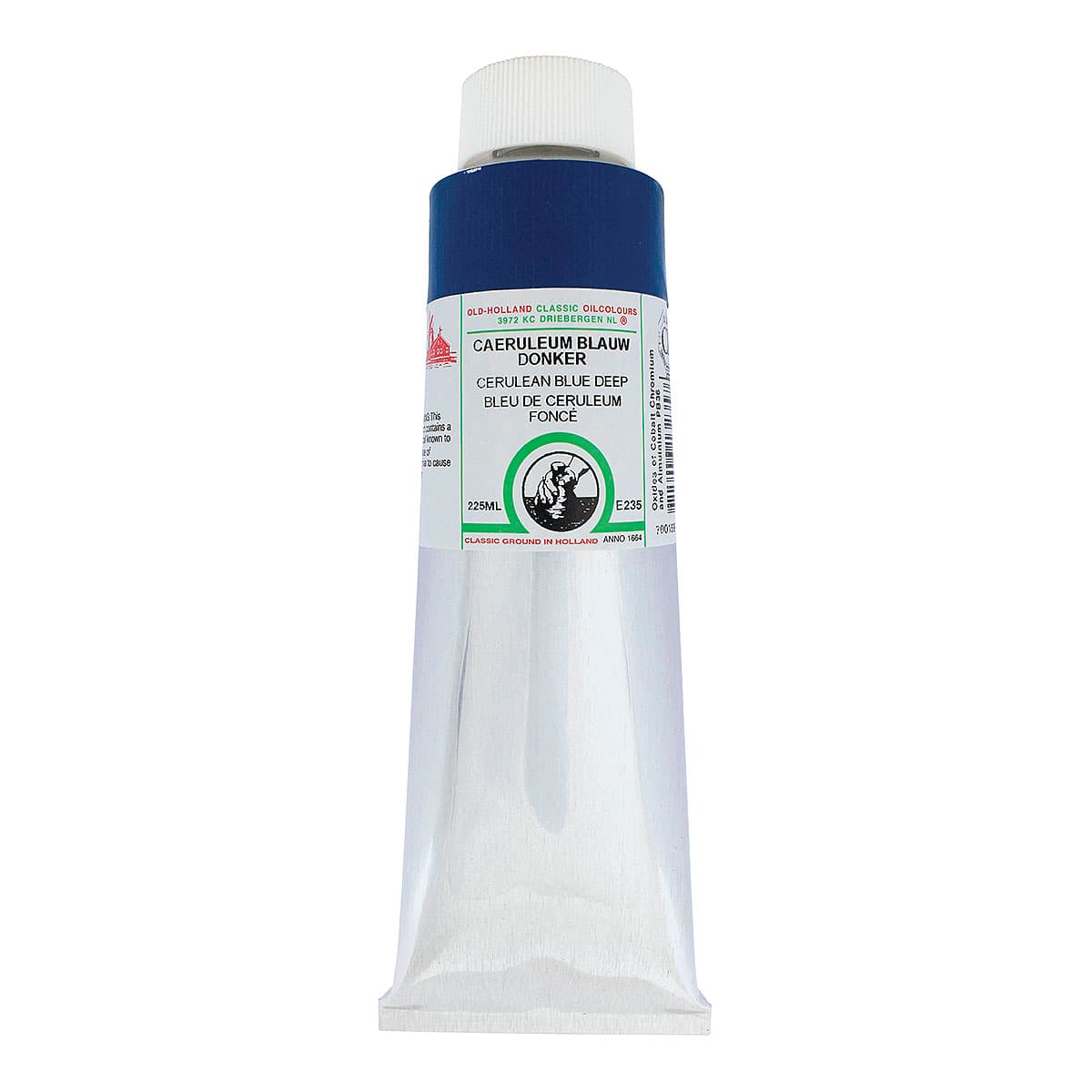 Old Holland Classic Oil Color - Cerulean Blue Deep, 225 ml tube