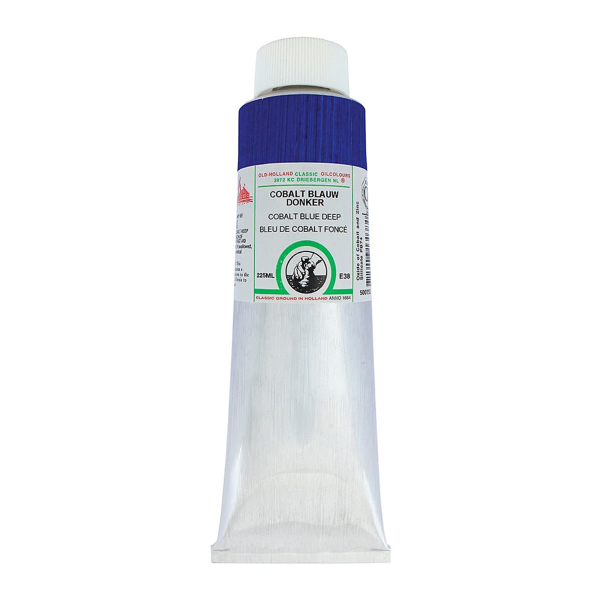 Old Holland Classic Oil Color - Cobalt Blue Deep, 225 ml tube